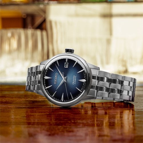 Seiko Mens Presage Automatic Bracelet Watch - Lunar New Year