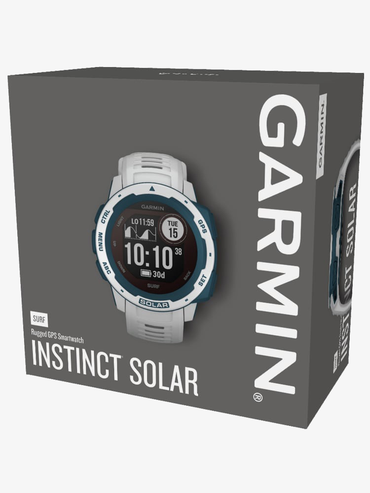 Garmin Instinct Solar Surf Edition Cloudbreak Rubber Strap Smartwatch 010-02293-08