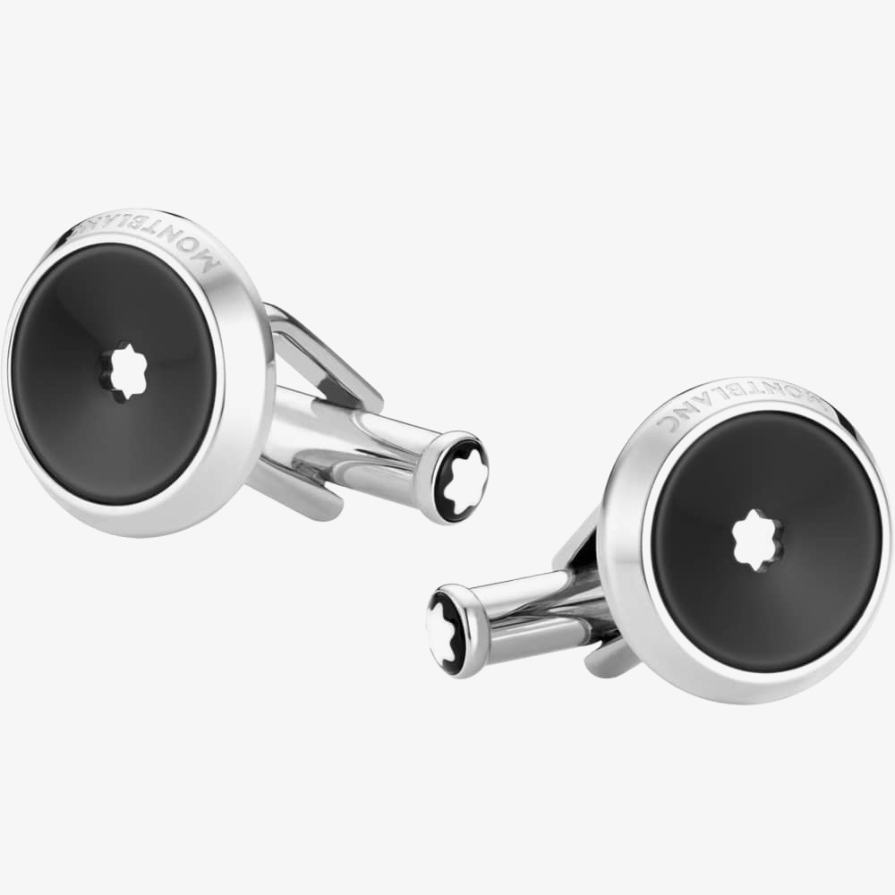 House of Watches - Montblanc Star Black Cufflinks 118607