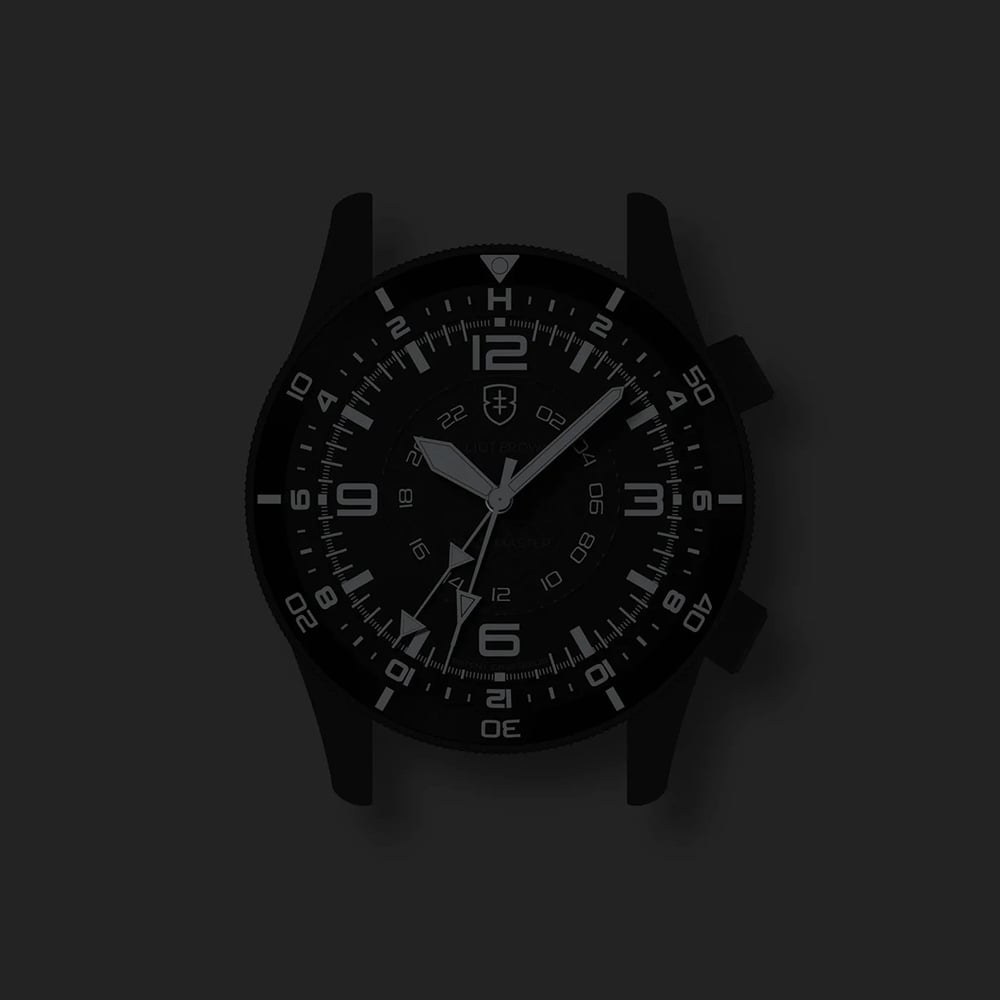 Elliot Brown Beachmaster Blackout Black & Grey GMT Watch 0H0-621-B09