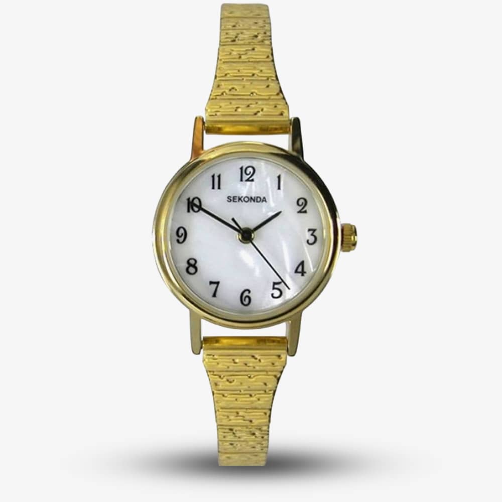 House of Watches - Sekonda Easy Reader Gold Plated Expandable Watch 4677