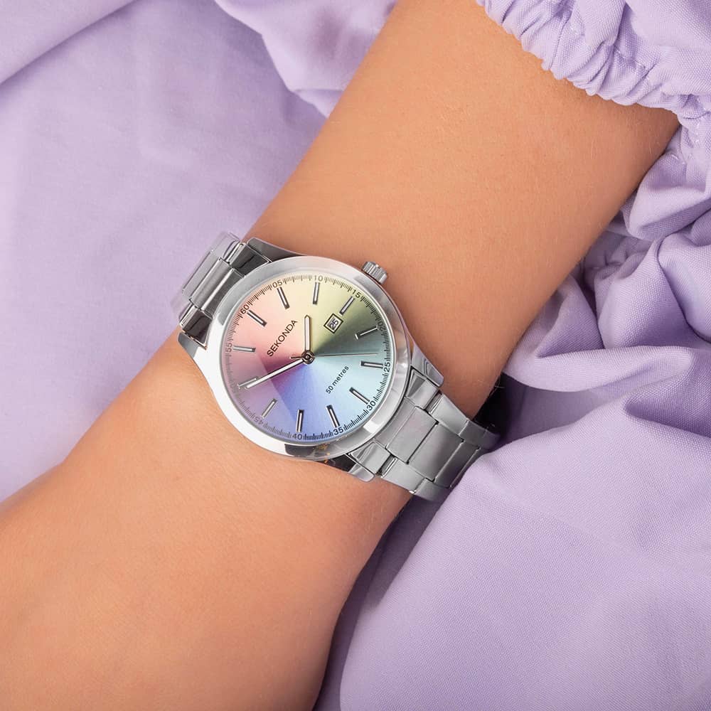 Sekonda Classic Taylor Rainbow Dial Watch 40534