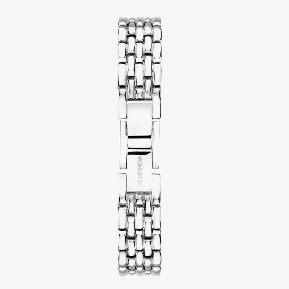 Sekonda Monica Silver Stone Set Watch 40655