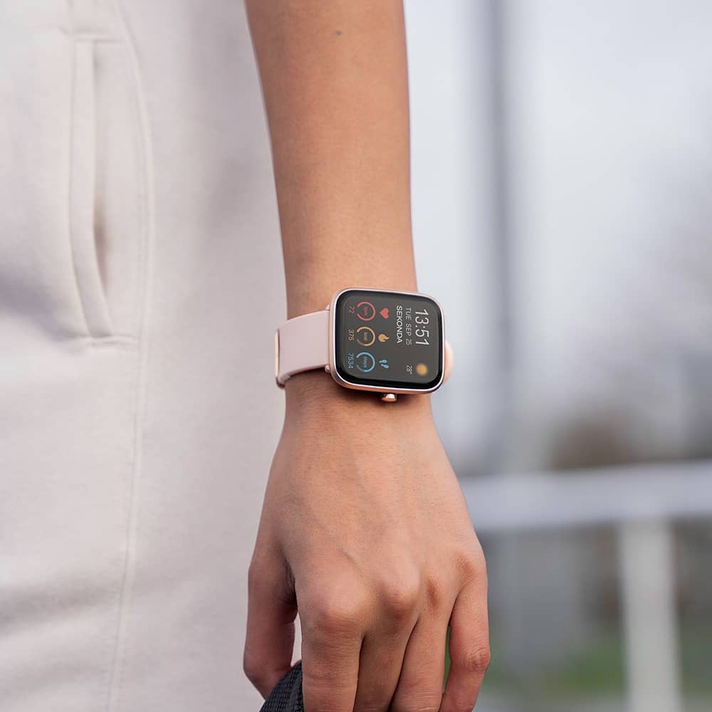 Sekonda Motion Plus Pink Rubber Smart Watch 30224