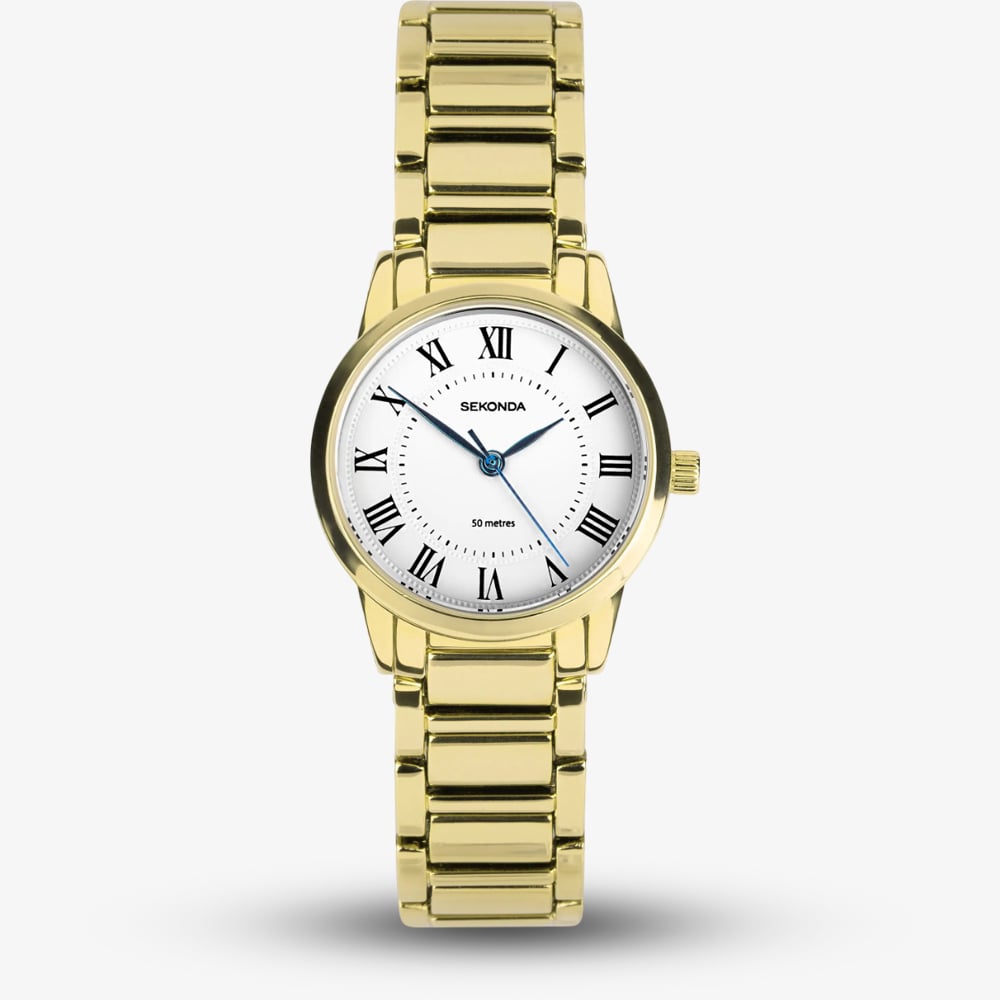 House of Watches - Sekonda Ladies Beaumont Gold Watch 40681