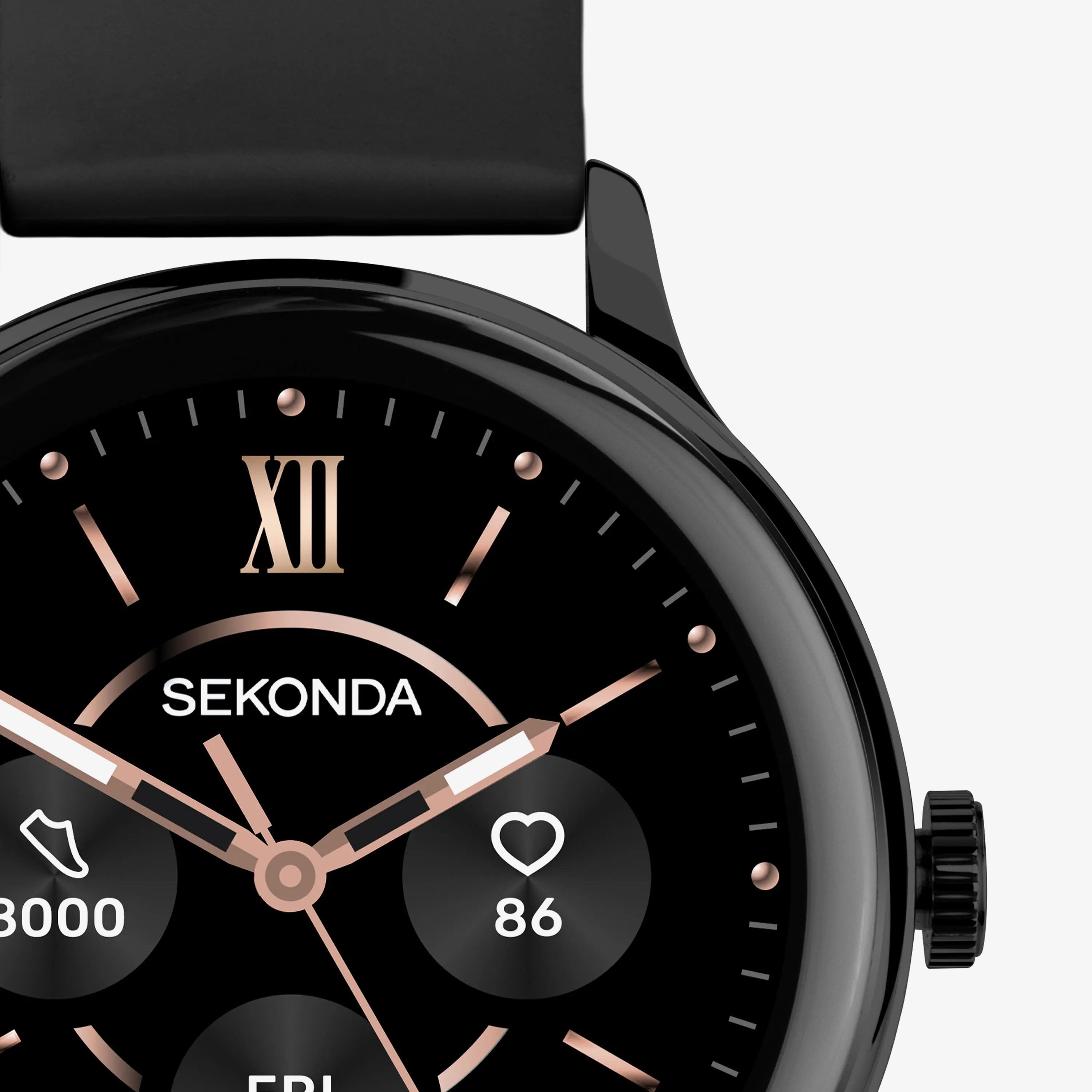 Sekonda Mens Flex Plus Black Smartwatch 40666
