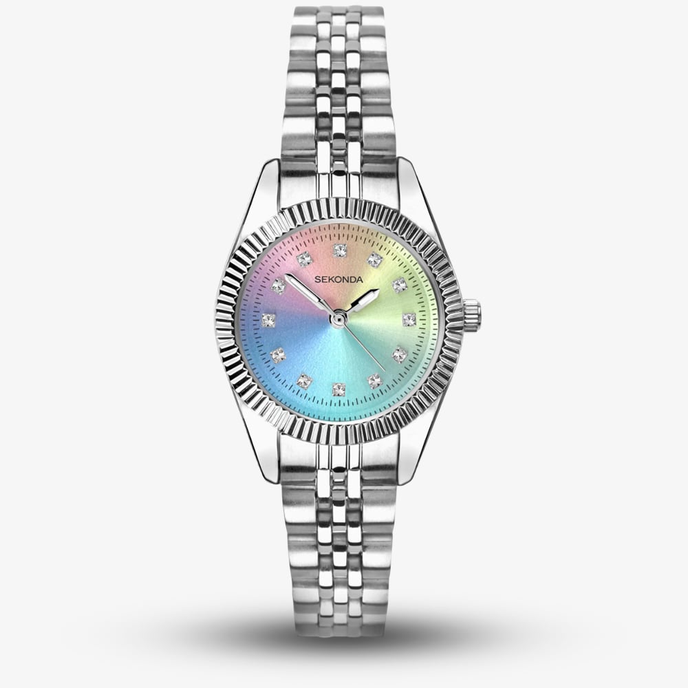 House of Watches - Sekonda Ladies Francis Rainbow Dial Watch 40717