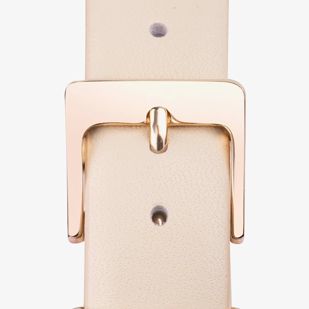Sekonda Ladies Rose Gold Tone Pink Leather Strap Watch 40470