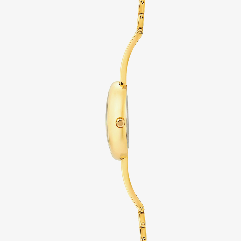 Sekonda Ladies Classic Bellamy Oval Dial Gold Plated Stainless Steel Bracelet Watch 40741