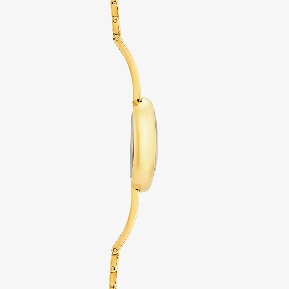 Sekonda Ladies Classic Bellamy Oval Dial Gold Plated Stainless Steel Bracelet Watch 40741
