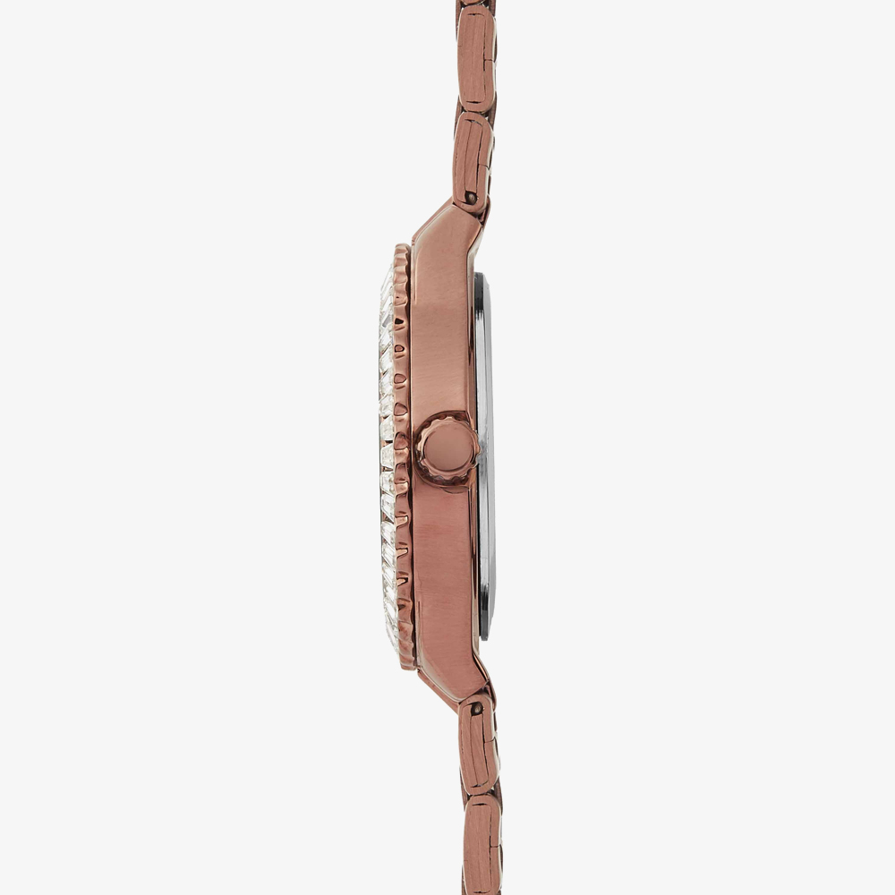 Sekonda Ladies Dress Margot Silver Dial Brown Stainless Steel Bracelet  Watch 40733