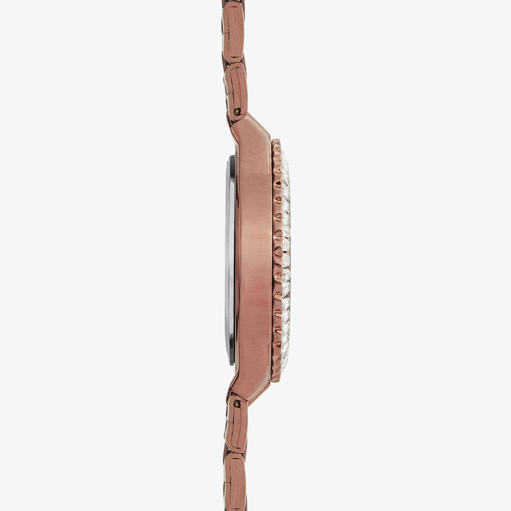 Sekonda Ladies Dress Margot Silver Dial Brown Stainless Steel Bracelet  Watch 40733