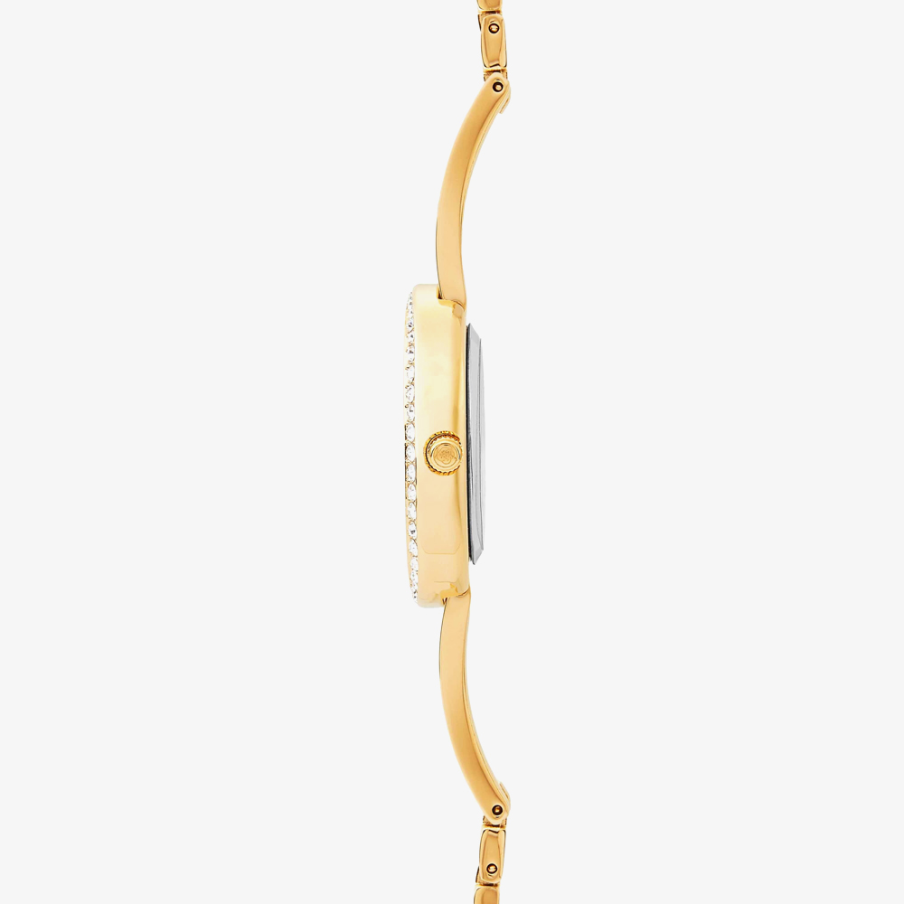 Sekonda Ladies Classic Bellamy Oval Dial Gold Plated Stainless Steel Bracelet Watch Earrings + Necklace Gift Set 49078