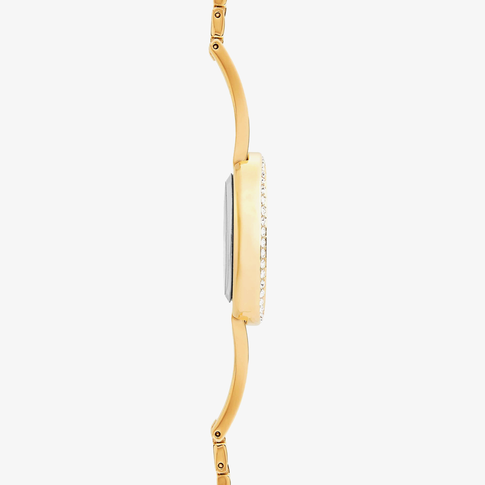 Sekonda Ladies Classic Bellamy Oval Dial Gold Plated Stainless Steel Bracelet Watch Earrings + Necklace Gift Set 49078
