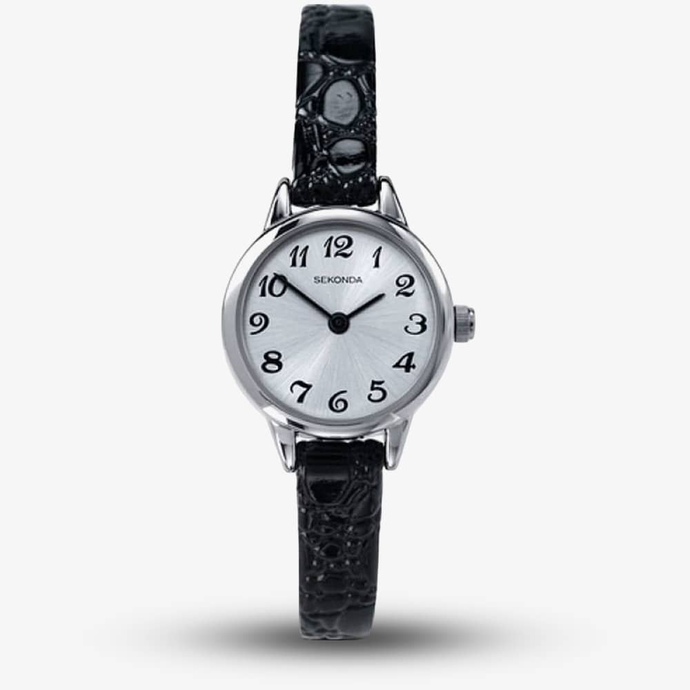 House of Watches - Sekonda Easy Reader Black Strap Watch 4471