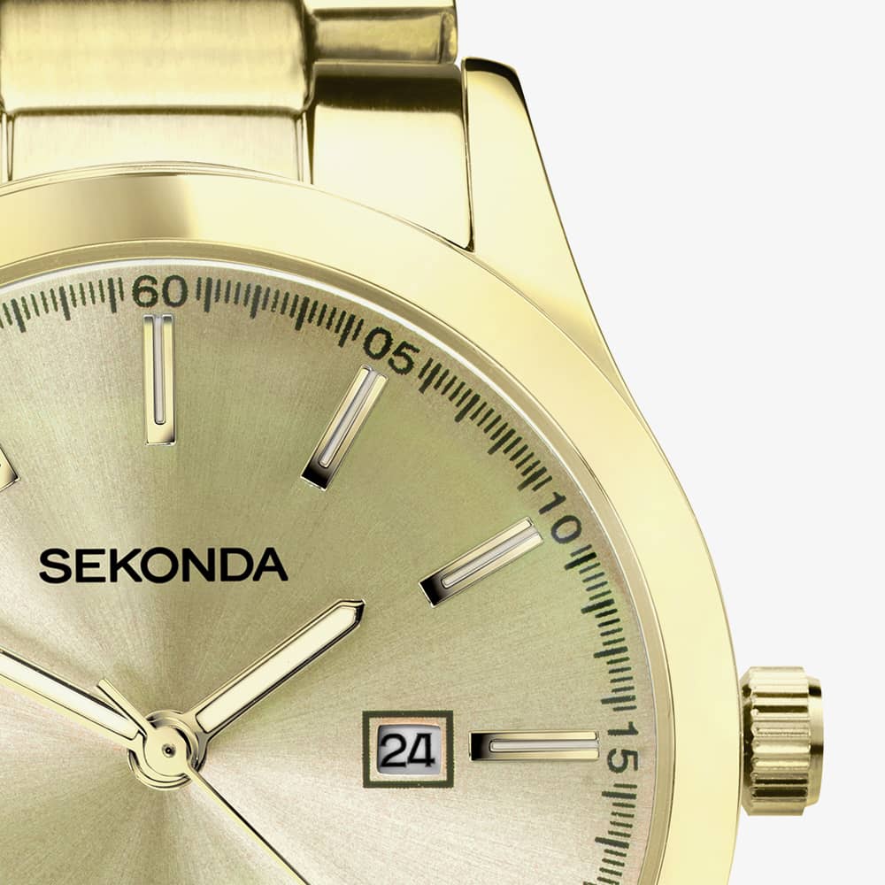 Sekonda Taylor Classic Gold Plated Watch 40428