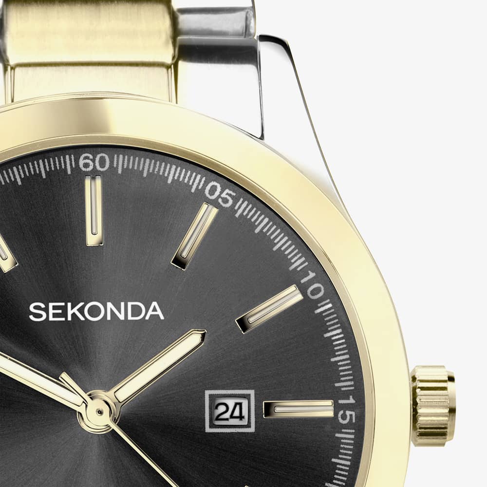 Sekonda Taylor Two Tone Gold Plated Watch 40429