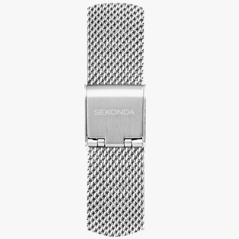 Sekonda Nordic White Dial Mesh Bracelet Watch 40488 
