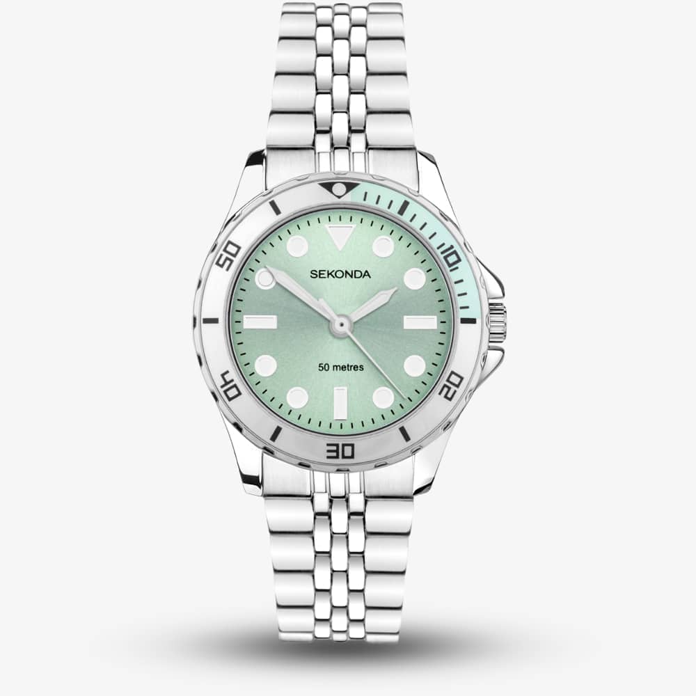House of Watches - Sekonda Dive Balearic Green Dial Watch 40565