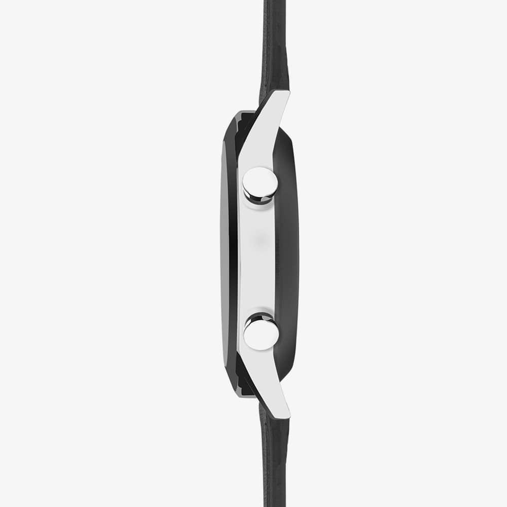 Sekonda Active Plus Black Leather Smart Watch 30178