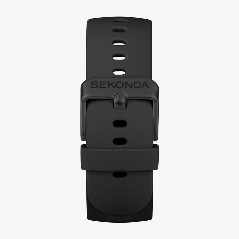 Sekonda Motion Plus Black Rubber Smart Watch 30225
