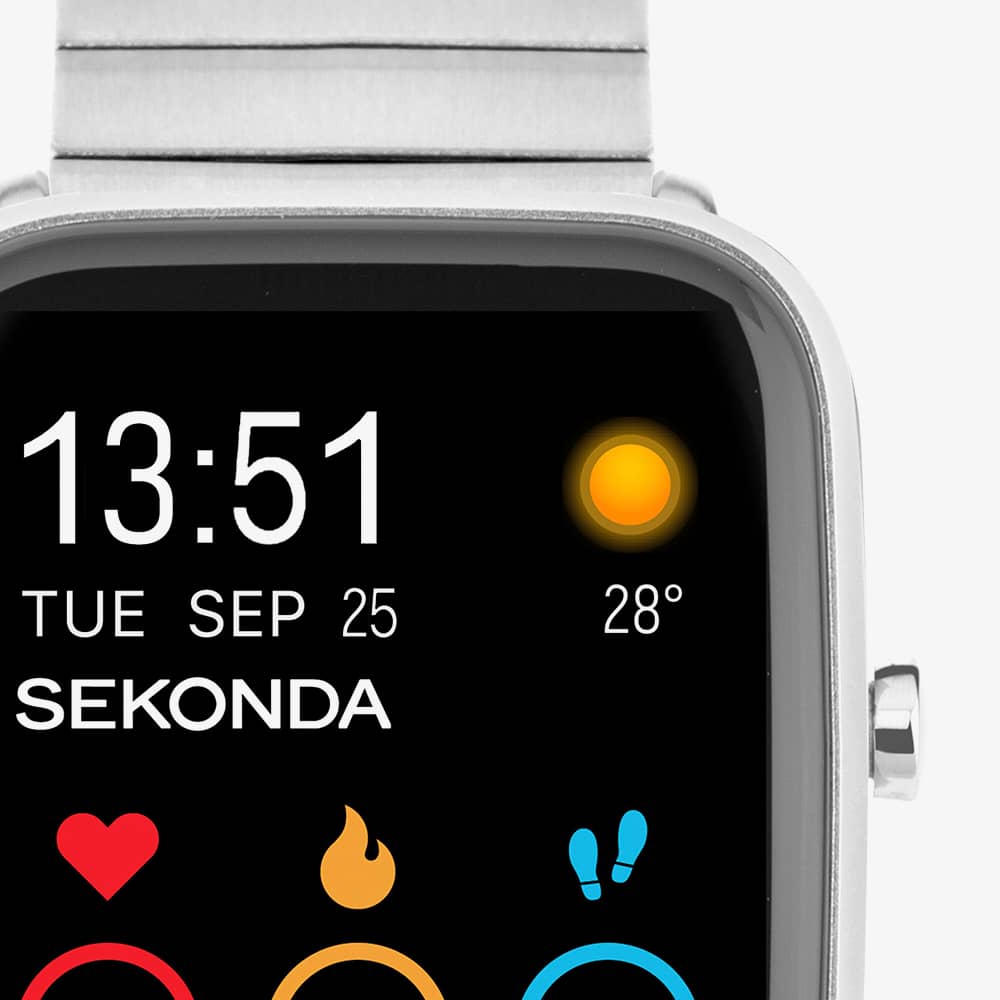 Sekonda Motion Plus Silver Smart Watch 30221