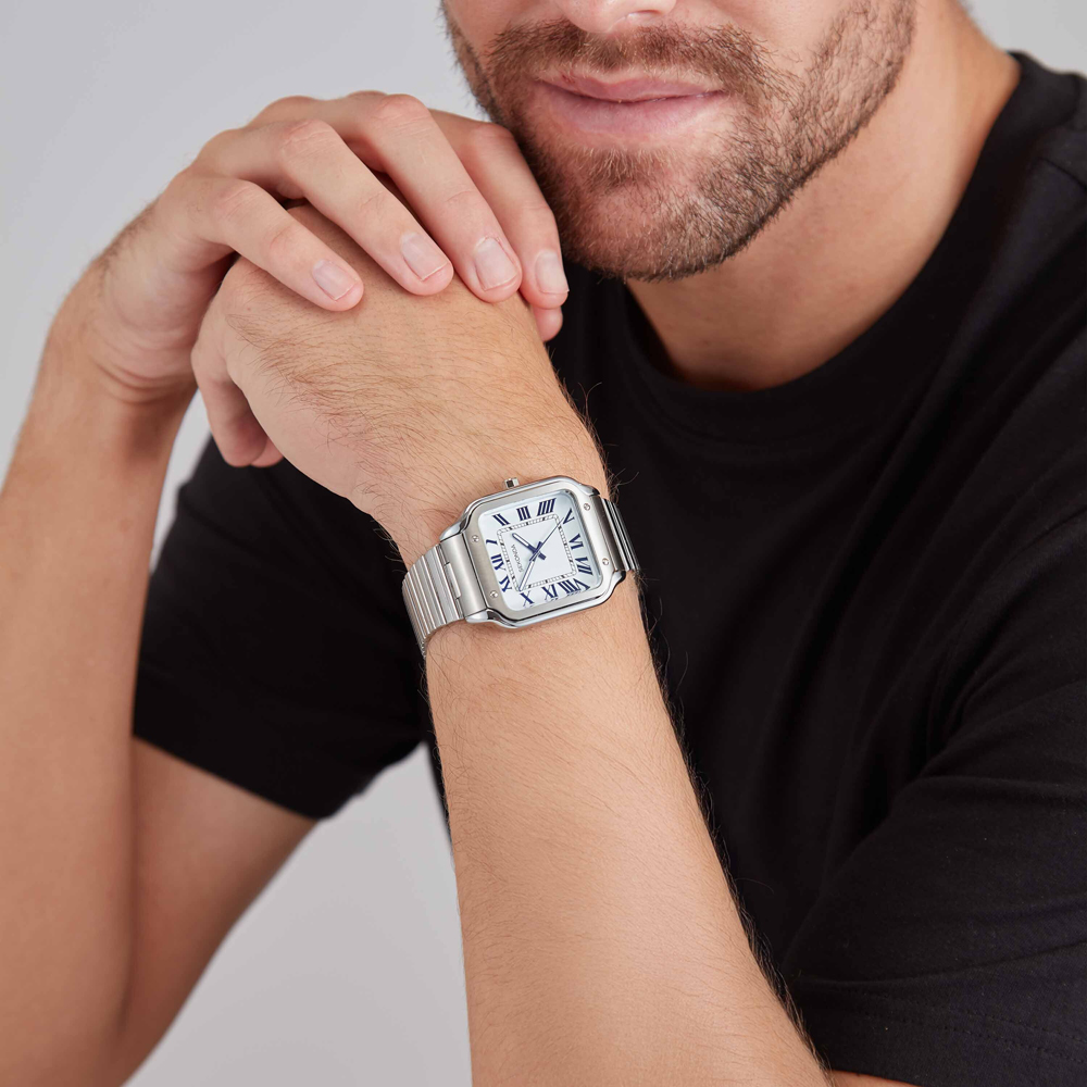 Sekonda Mens Classic Rene White Dial Stainless Steel Bracelet Watch 30285