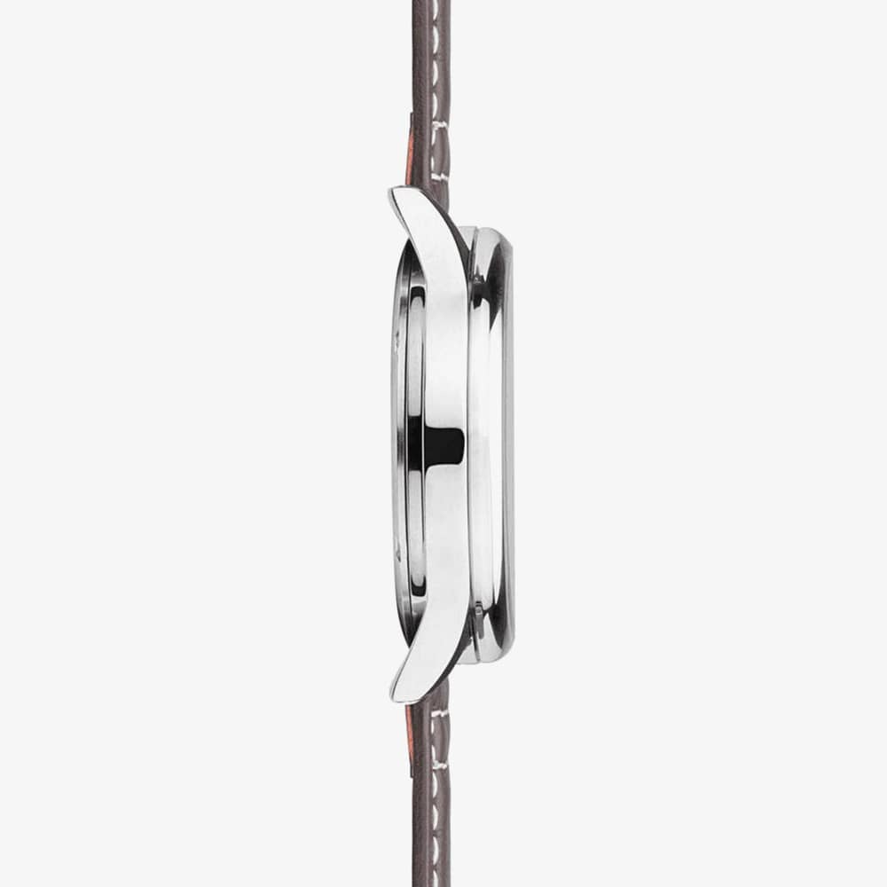 Sekonda Classic Aviator Brown Leather Strap Watch 3882