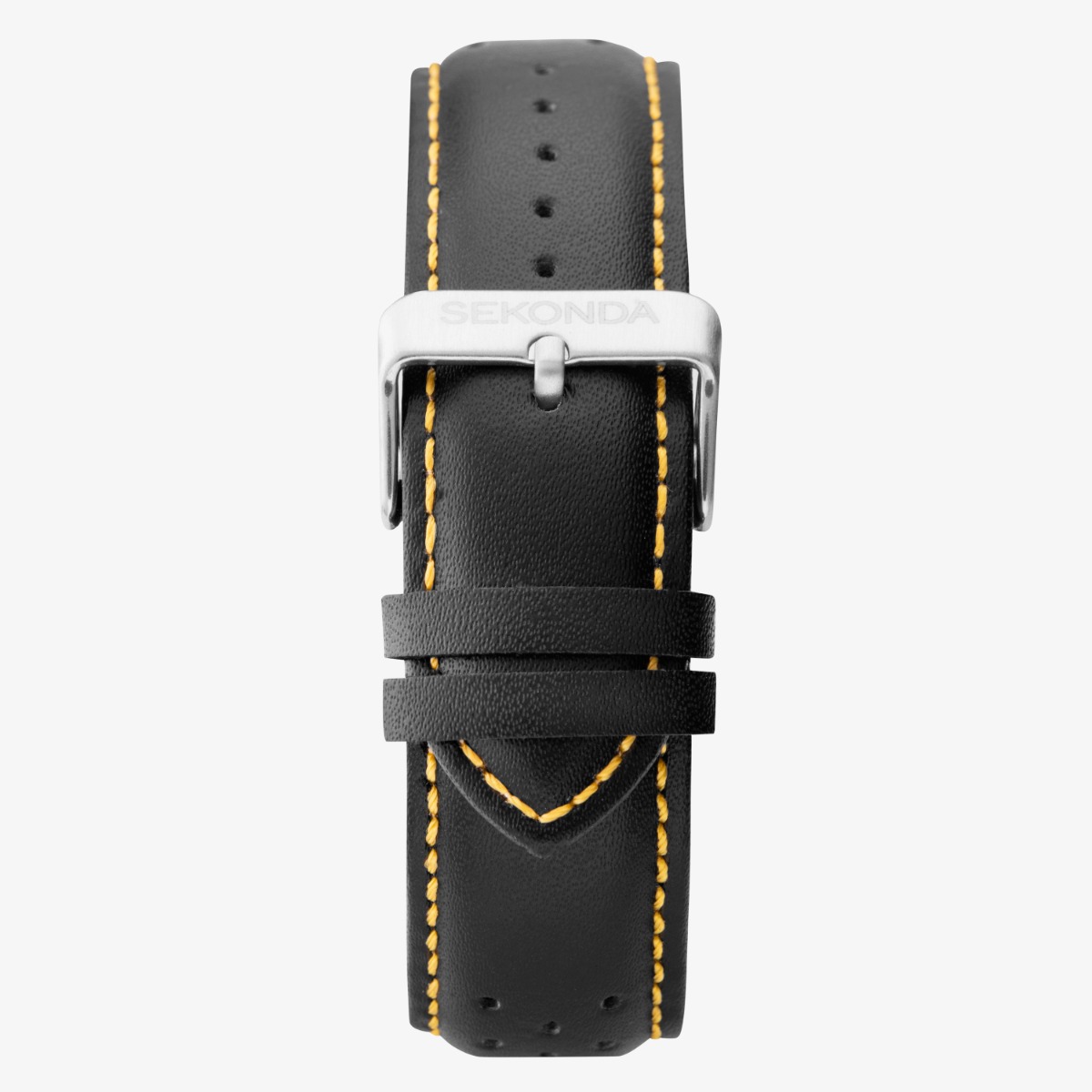 Sekonda Sports Velocity Yellow Dial Chronograph Watch 1395
