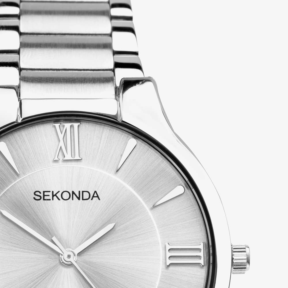 Sekonda Classic Wilson Silver Watch 1915