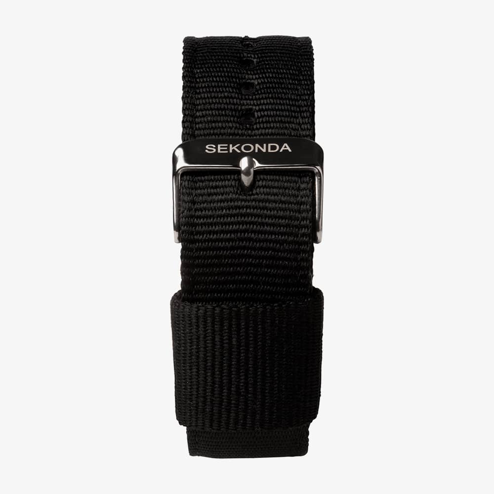 Sekonda Pilot Airborne Black Canvas Strap Watch 1992