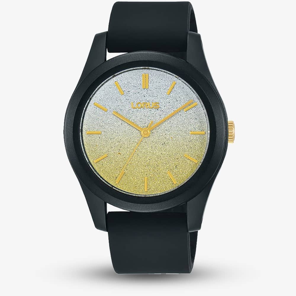 House of Watches - Lorus Ladies Black Strap Watch RG269TX9