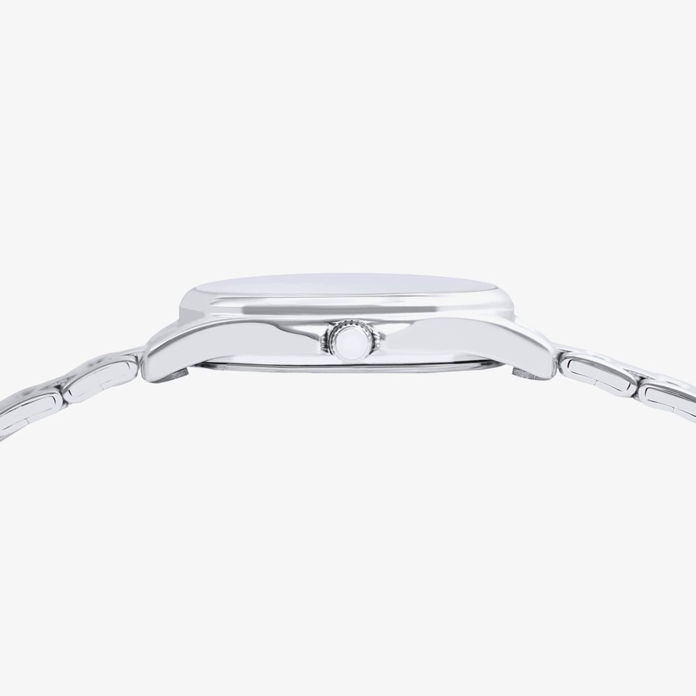 Lorus Ladies Oval Silver Dial Bracelet Watch RRX83JX9