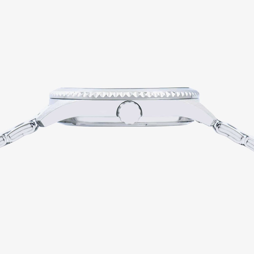 Lorus Mens Sport Blue Dial Stainless Steel Bracelet Watch RH981RX9