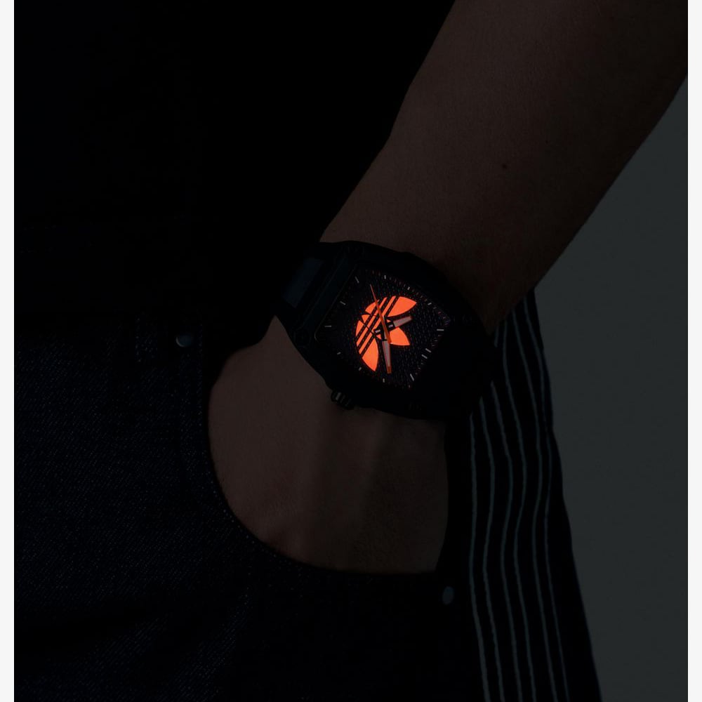 Adidas City Tech Five Black Strap Watch AOFH255092I