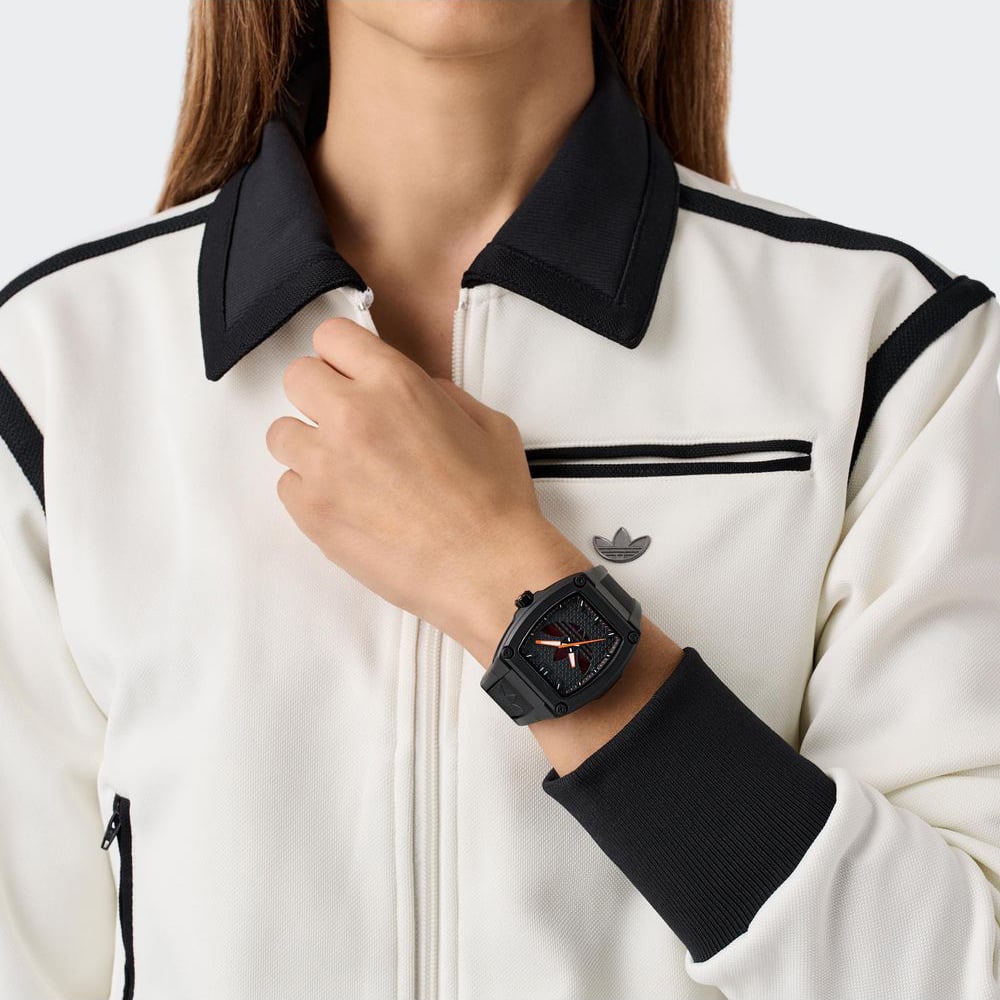 Adidas City Tech Five Black Strap Watch AOFH255092I