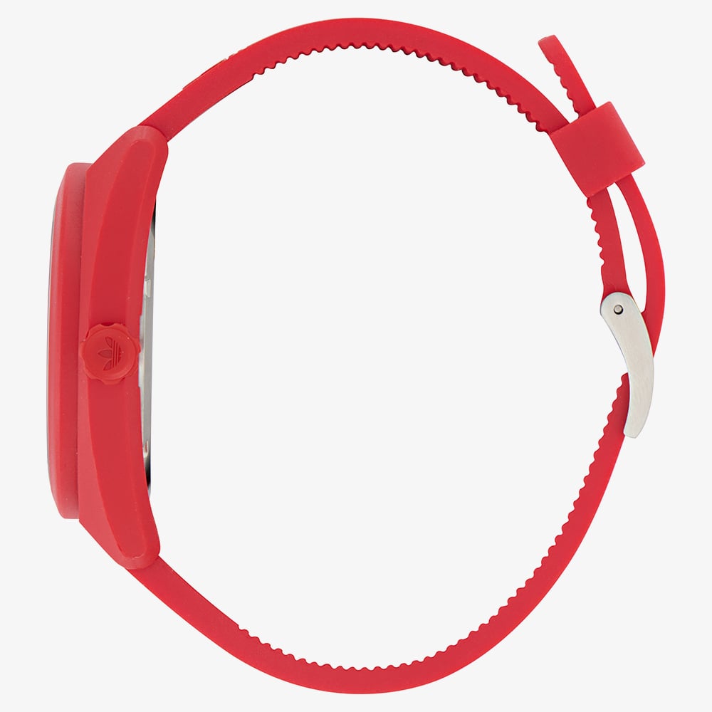 Adidas Project Three Red Strap Watch AOST260432I