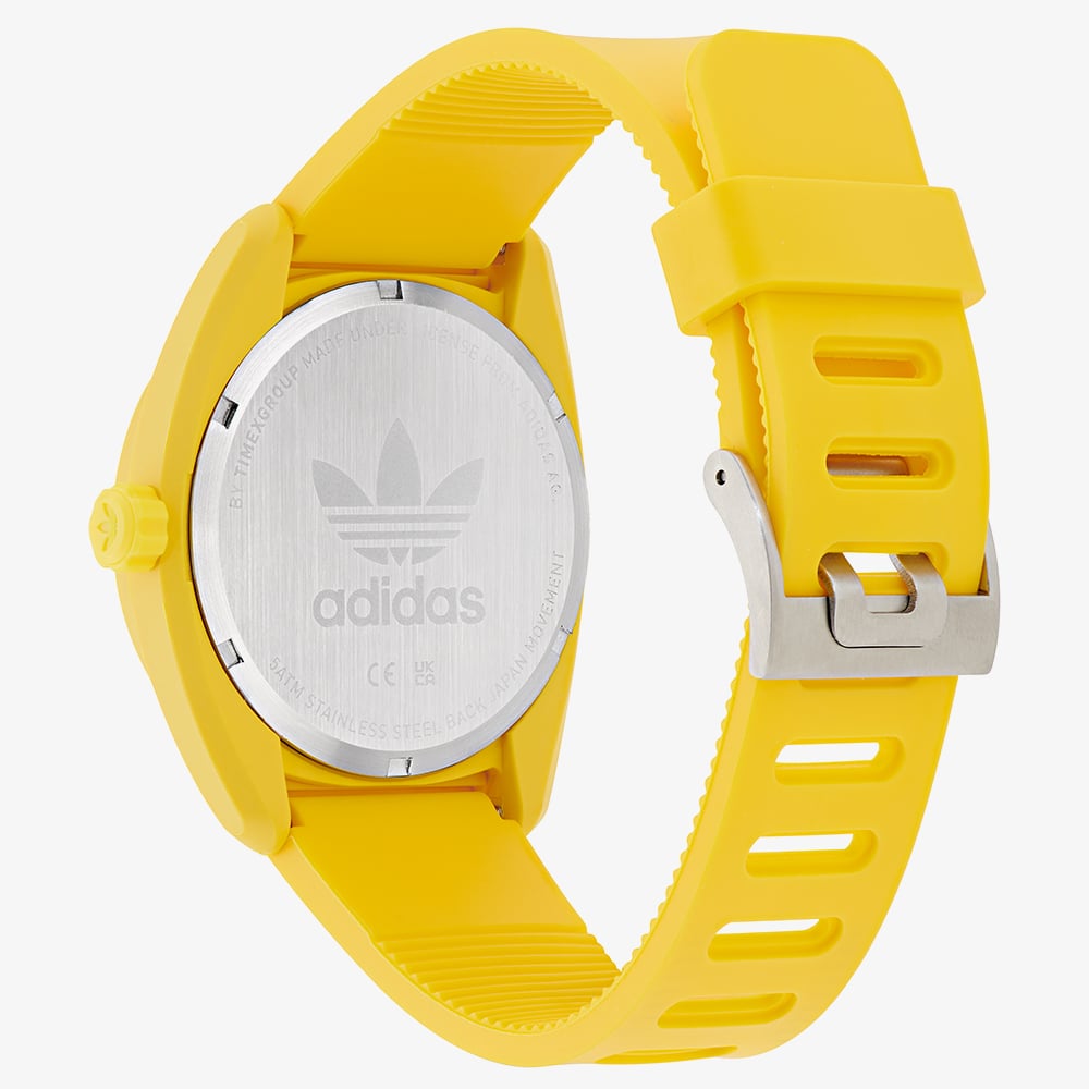 Adidas Project Three Yellow Strap Watch AOST260452I