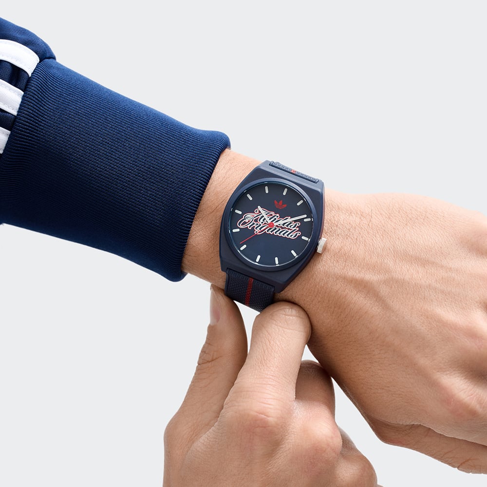Adidas Project Two Blue Strap Watch AOST260302I