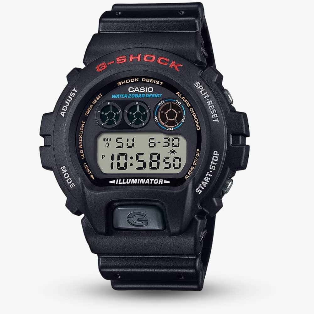 Casio G-Shock Classic Digital Chronograph Black Strap Watch GW
