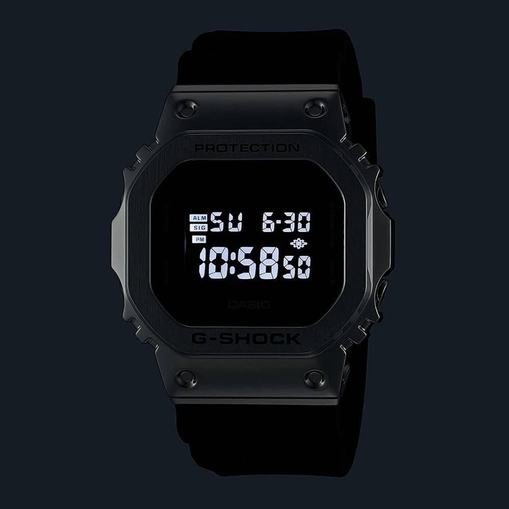 Casio G-Shock Core Silver & Black Digital Watch GM-5600U-1ER