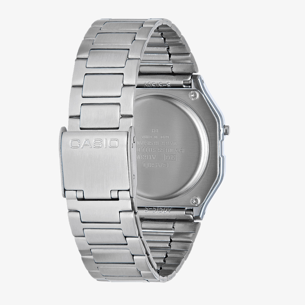 Casio Unisex Vintage Retro Digital Watch A163WA-1QES