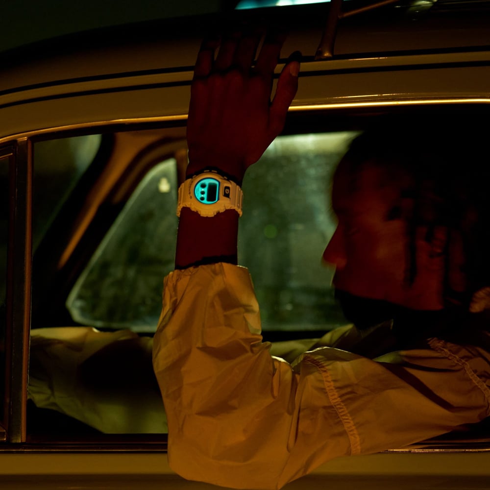 Casio Mens G-Shock Marvel Studios Fantastic Four First Steps White Digital Watch DW-6900HDS-7ER