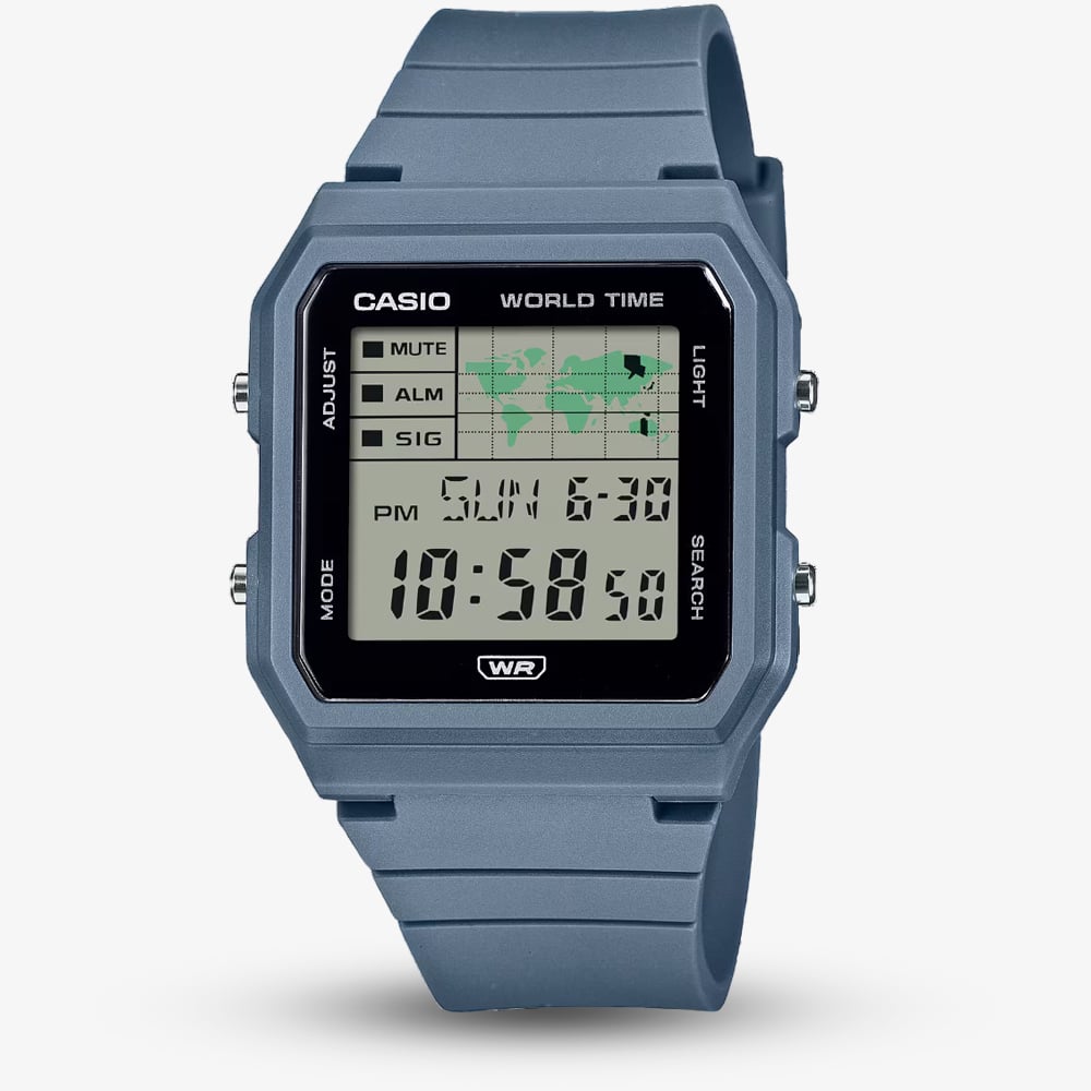 Casio W-59-1VQES Unisex Black Plastic Digital Watch