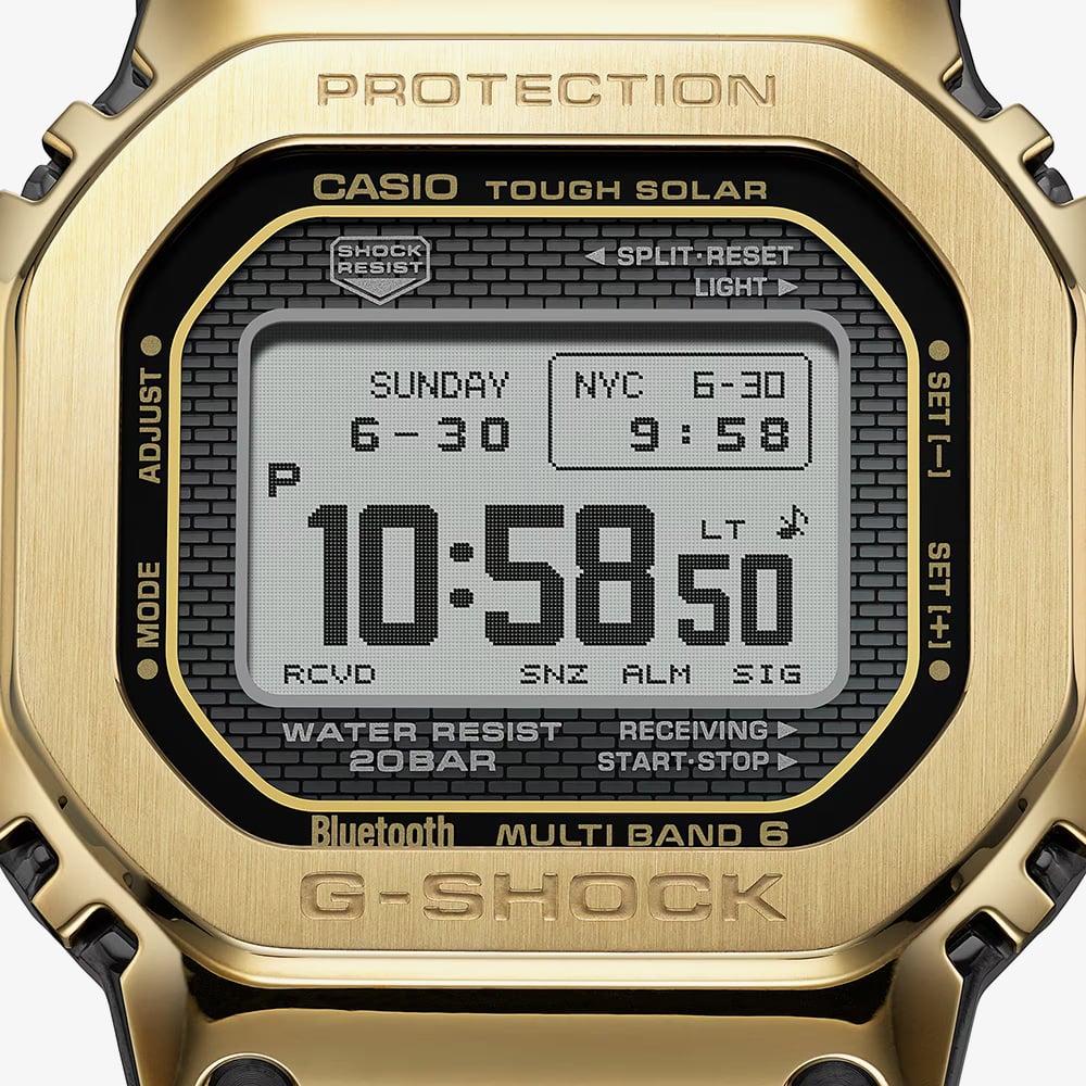 Casio GMW-BZ5000GD-9ER G-Shock Metal 5000 Series Digital Watch