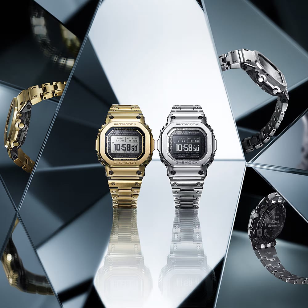 Casio GMW-BZ5000GD-9ER G-Shock Metal 5000 Series Digital Watch