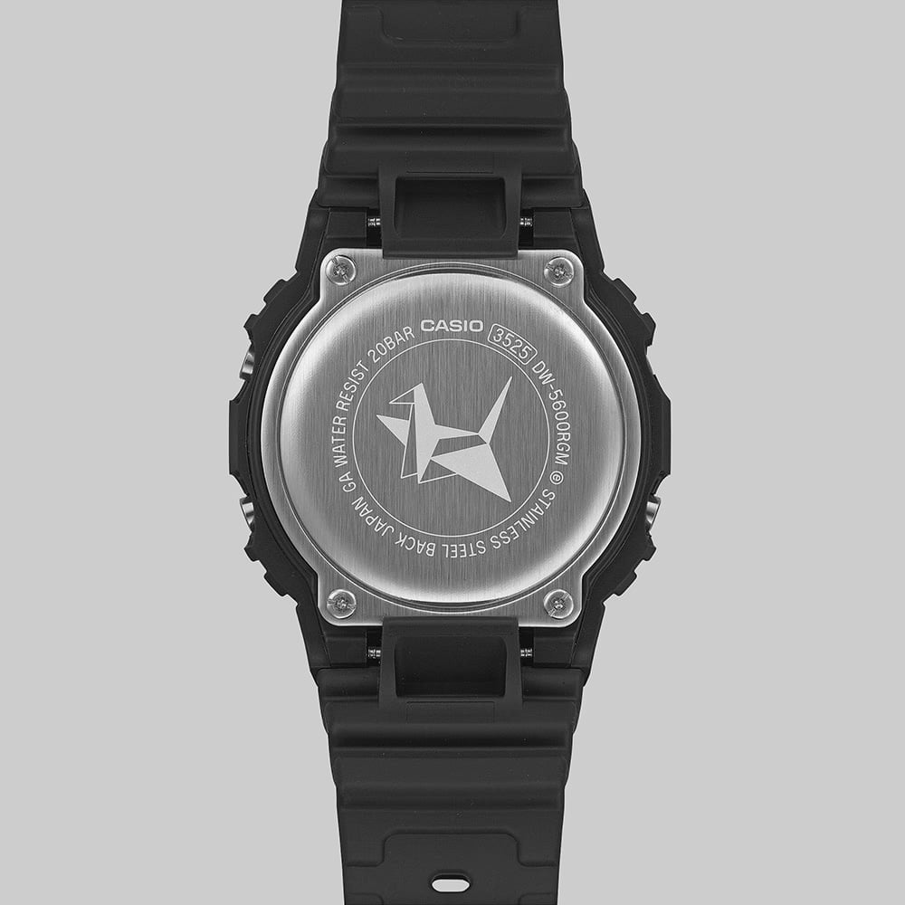 Casio G-Shock Origami Black Digital Watch DW-5600RGM-1ER