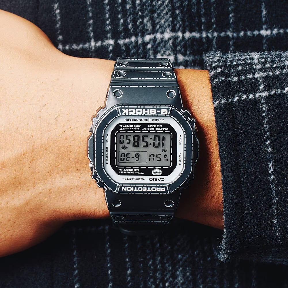 Casio DW-5600RGM-1ER Origami Mens Watch