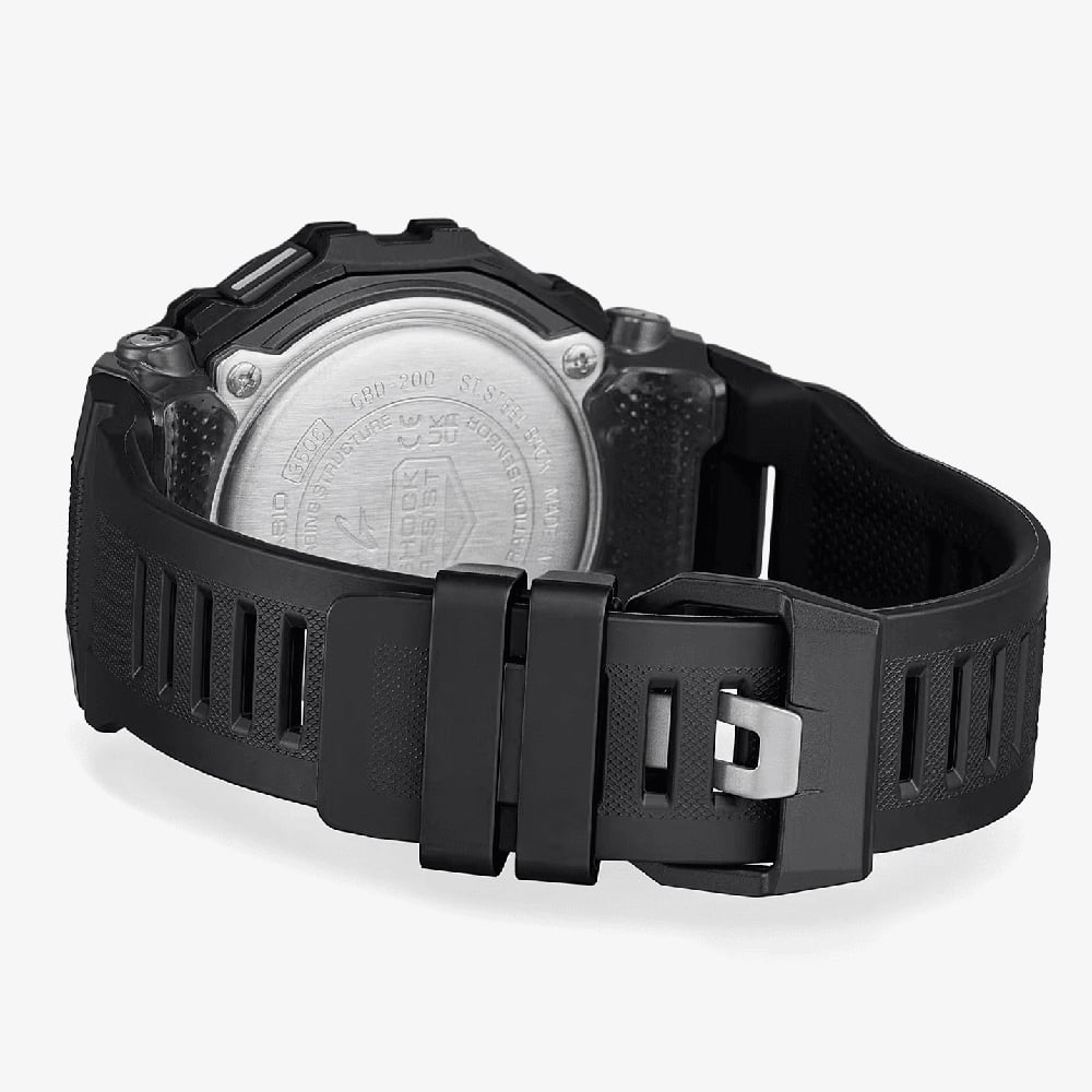 Casio G-Shock G-Squad Digital Black Strap Smart Watch GBD-200-1A1ER
