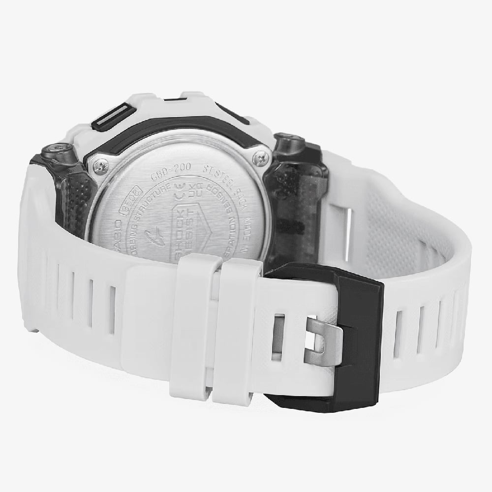 Casio G-Shock G-Squad Digital White Strap Smart Watch GBD-200-7ER